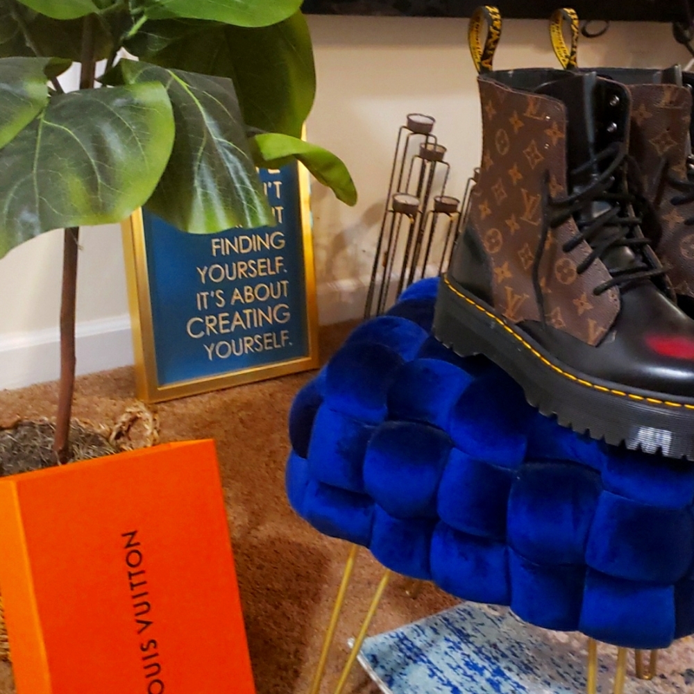 Doc Martin Louis Vuitton boots(  Platform boots)